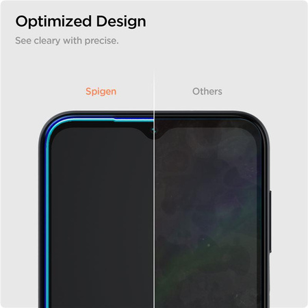 SZKŁO HARTOWANE SPIGEN GLAS.TR SLIM 2-PACK GALAXY A14 4G / 5G CLEAR