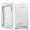 Etui Guess IML Gradient Script Metal     MagSafe do iPhone 17 Pro Max biały