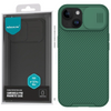 Pancerne etui Nillkin CamShield Pro Magnetic Case do iPhone 15 Plus z osłoną na aparat - zielone