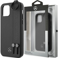 Mercedes MEHCP12SLSSBK iPhone 12 mini 5,4" czarny/black hardcase Strap Line