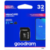 Goodram Microcard 32 GB karta pamięci micro SD HC UHS-I class 10, adapter SD (M1AA-0320R12)