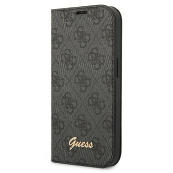 GUESS ETUI DO IPHONE 14 PRO 6,1 BOOK 4G Z LOGO VINTAGE GOLD