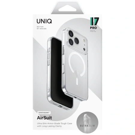 UNIQ ETUI AIRSUIT MAGCLICK CHARGING DO IPHONE 17 PRO OCHRONNE