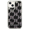 Karl Lagerfeld KLHCP14MLMNMK iPhone 14 Plus 6,7" hardcase czarny/black Liquid Glitter Monogram