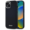 DKNY ETUI HARDCASE PLAIN LOGO DO IPHONE 14 6.1 DO MAGSAFE Z LOGO METALOWYM