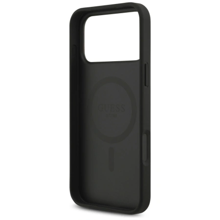 GUESS ETUI 4G CIRCLE CLASSIC LOGO MAGSAFE DO IPHONE 17 PRO MAX LUKSUSOWA