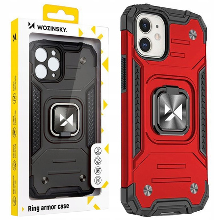 WOZINSKY RING ARMOR ETUI DO IPHONE 14 PANCERNE Z MAGNETYCZNYM UCHWYTEM RING