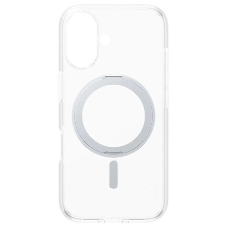 Etui CARE by PanzerGlass Feature Kickstand Case z MagSafe na iPhone 16 - srebrne