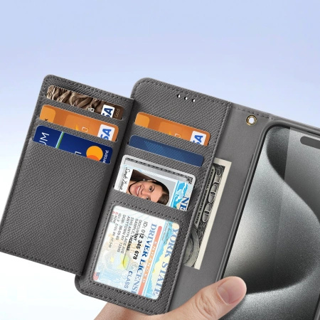 DUX DUCIS ETUI SKÓRZANE LAWA DO IPHONE 15 PRO WYJĄTKOWA OCHRONA I ESTETYKA
