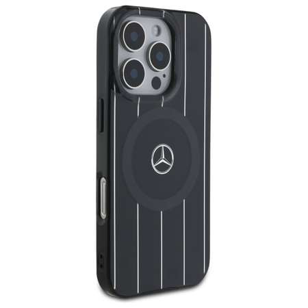 MERCEDES CASE DO IPHONE 16 PRO 6.3 MB DOUBLE LAYER CROSSED LINES DO MAGSAFE