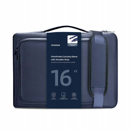 INNOSTYLE TORBA NA LAPTOPA 15 6 16 WODOODPORNA ETUI CASE OMNIPROTECT PASEK