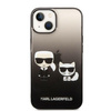 Karl Lagerfeld KLHCP14STGKCK iPhone 14 6,1" hardcase czarny/black Gradient Ikonik Karl & Choupette
