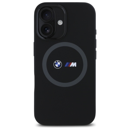 BMW ETUI DO IPHONE 16 6.1 HARDCASE MAGNETYCZNE Z PRINTED RING DO MAGSAFE