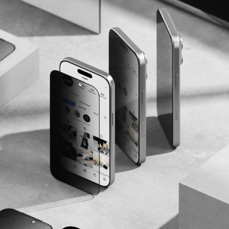 RINGKE SZKŁO PRYWATYZUJĄCE EASY SLIDE 2-PACK DO IPHONE 17 PRO MAX OCHRONA