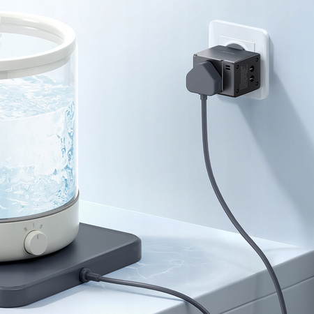 MCDODO ŁADOWARKA USB ADAPTER PRZEJŚCIÓWKA ANGIELSKA WTYCZKA USA UK EU US