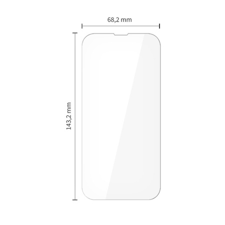 SZKŁO HARTOWANE TECH-PROTECT BUNDLE 10-PACK IPHONE 13 / 13 PRO / 14 / 16E / 17E CLEAR