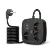 TECH-PROTECT LISTWA ZASILAJĄCA PCS3X4 DO TELEFONÓW KOMPUTERÓW 3 GNIAZDA