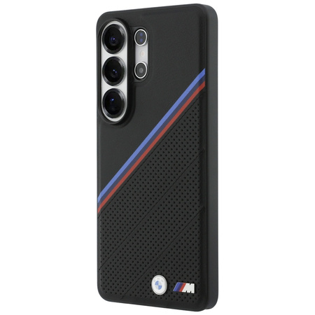 Etui BMW Tricolor Metal Logo MagSafe do  Samsung Galaxy S26 Ultra czarny