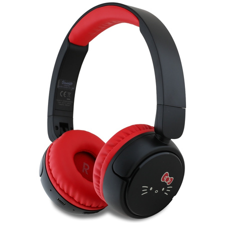 HELLO KITTY SŁUCHAWKI NAUSZNE BLUETOOTH DO TELEFONÓW Z LOGO I BEZPRZEWODOWE