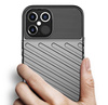 Thunder Case elastyczne pancerne etui pokrowiec Samsung Galaxy S21 Ultra 5G niebieski