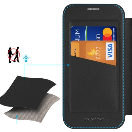 DUX DUCIS ETUI SKIN X PRO DO IPHONE 17 AIR Z PORTFELEM KOMPATYBILNE Z