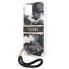 Guess GUHCP13SKCABBK iPhone 13 mini 5,4" czarny/black hardcase Camo Strap Collection