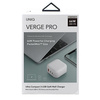 Ładowarka sieciowa Uniq Verge Pro 66W GaN USB-C - biała