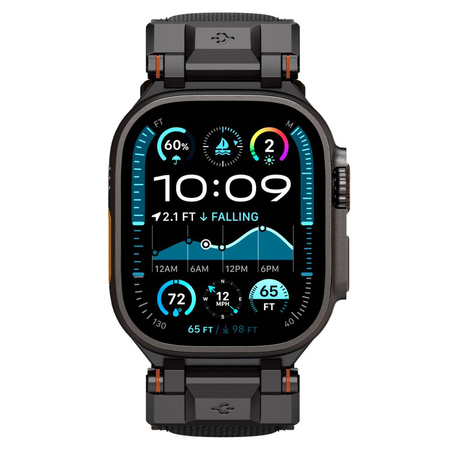 SPIGEN SMYCZ DO APPLE WATCH 6 7 8 9 10 SE ULTRA 1 2 ZABEZPIECZENIE OPASKI