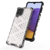 HURTEL HONEYCOMB ETUI PANCERNE DO SAMSUNG GALAXY A22 4G Z ŻELOWĄ RAMKĄ