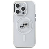 KARL LAGERFELD ETUI HARDCASE DO IPHONE 15 PRO 6.1 DO MAGSAFE Z METALOWYM