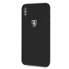 Ferrari Hardcase FEOSIHCI65BK iPhone Xs Max czarny/black Silicone Off track