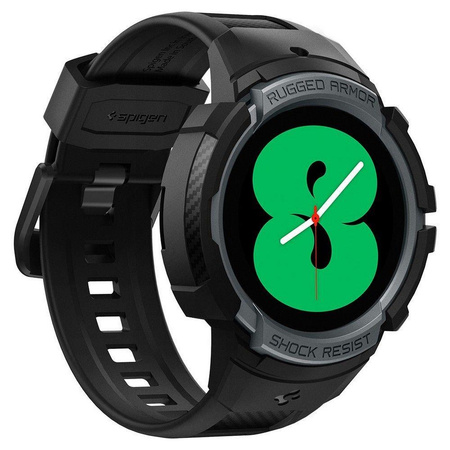SPIGEN RUGGED ARMOR ”PRO” GALAXY WATCH 4 / 5 (44 MM) CHARCOAL GREY