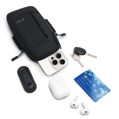 TECH-PROTECT M6 SPORTOWA TORBA NA TELEFON DO 6,5 CALA Z OPASKĄ DO BIEGANIA