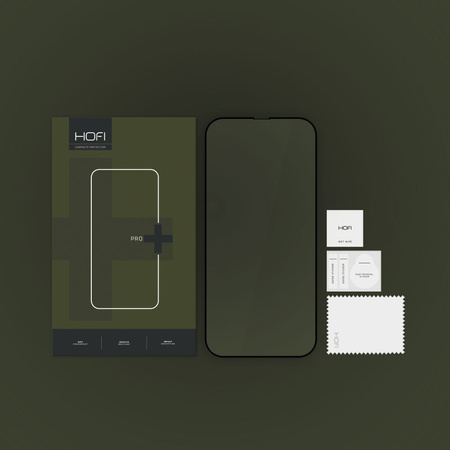 HOFI SZKŁO HARTOWANE SZKŁO OCHRONNE 9H DO IPHONE 13 13 PRO 14 FULL GLUE