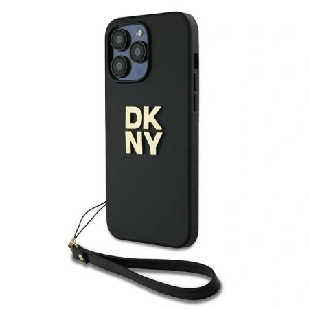 DKNY ETUI HARDCASE DO IPHONE 14 PRO MAX 6.7 Z OPASKĄ NA NADGARSTEK LOGO