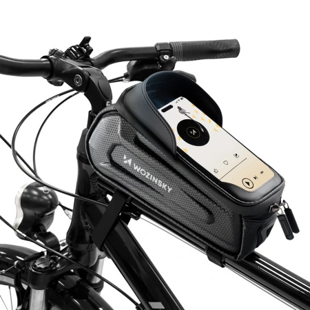 WOZINSKY SAKWA ROWEROWA NA RAMĘ DO TELEFONU PANCERNA 1.7L NAJLEPSZA