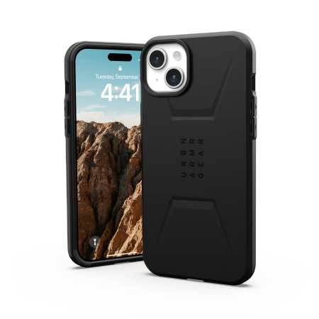 UAG Civilian Magsafe - obudowa ochronna do iPhone 15 Plus (black)