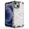 HURTEL POKROWIEC PANCERNY DO IPHONE 13 MINI Z PRZEZROCZYSTĄ RAMKĄ HONEYCOMB