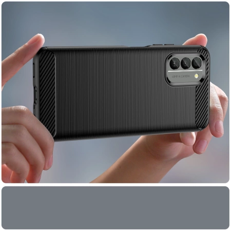 HURTEL ETUI CARBON DO NOKIA G400 SILIKONOWY POKROWIEC O WYSOKIEJ ODPORNOŚCI