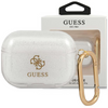 Guess GUAPUCG4GT AirPods Pro cover Transparent Glitter Collection