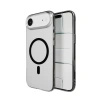 Etui Puro Lite Mag TPU+PC kompatybilne z MagSafe na iPhone 17 Air - przezroczyste z czarnym pierścieniem