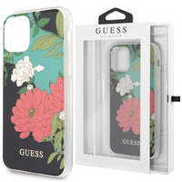 Guess GUHCN58IMLFL01 iPhone 11 Pro czarny/black N°1 Flower Collection