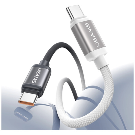 USAMS KABEL USB-C USB-C 60W PD DO TELEFONÓW IPHONE 12 13 14 1.2M SZYBKIE