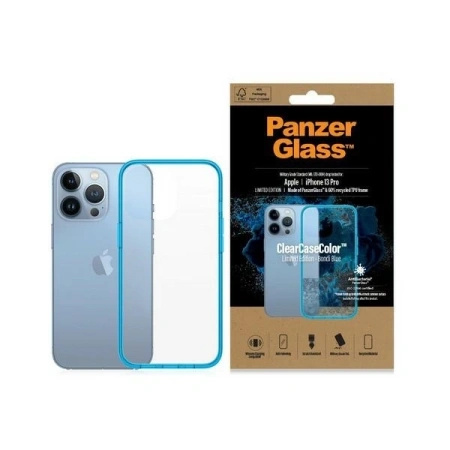 PANZERGLASS ETUI CLEARCASE DO IPHONE 13 PRO MILITARY GRADE ANTYBAKTERYJNE