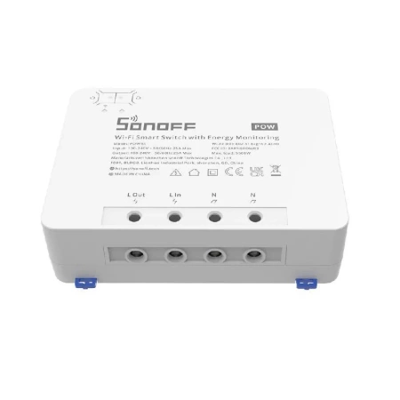 SONOFF INTELIGENTNY PRZEŁĄCZNIK WIFI DO SMART HOME POMIAR PRĄDU 2-WEJŚCIOWY