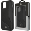 Mercedes MEHCP12LCDOBK iPhone 12 Pro Max 6,7" czarny/black hardcase Leather Perforated Area