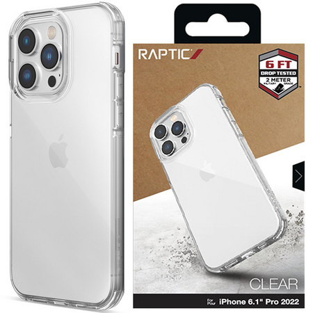 Raptic X-Doria Clear Case etui iPhone 14 Pro pancerny pokrowiec przezroczysty