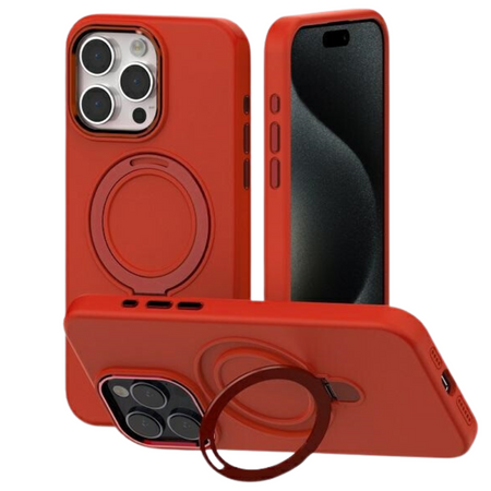 MERCURY DO MAGSAFE STAND SILICONE DO IPHONE 15 PRO MAX 6,7 ETUI Z PODSTAWKĄ