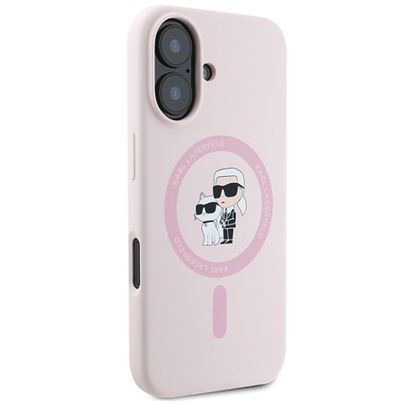 KARL LAGERFELD KLHMP16MSCMKCRHP ETUI DO IPHONE 16 PLUS HARDCASE SILIKON