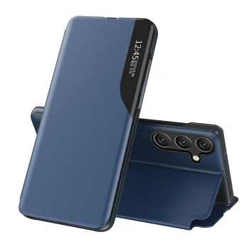 HURTEL ETUI ECO LEATHER VIEW CASE DO SAMSUNG GALAXY S24 FE Z KLAPKĄ OCHRONA